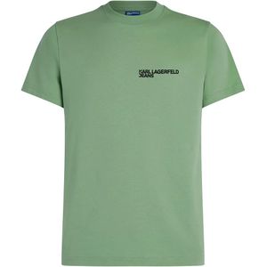 Karl Lagerfeld - A1M17003 - T-shirt - Biologisch Katoen - Slim-Fit Met Logo