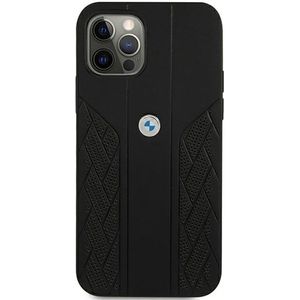 Bmw Bmhcp12lrsppk Iphone 12 Pro Max 6.7 Leather Curve Perforate Telefoonhoesje