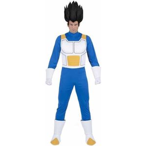 Viving Costumes Vegeta With Shirts Vest Gloves And Covers Costume Blauw XL