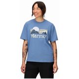 Marmot - Coastal T-shirt - Dames - Duurzaam - Ademend - Bergpanoramaprint