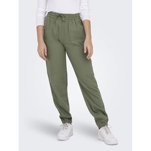 Only Caro Pull-up Cargo Pants Groen M / 32 Vrouw