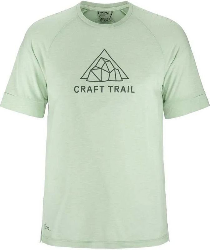 Craft - Pro Trail Wool - T-shirt - Groen - Korte Mouwen