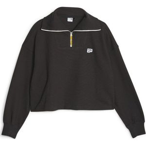Puma Select Doto Cr Half Zip Sweatshirt Zwart L Vrouw
