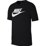 Nike Sportswear Icon Futura Short Sleeve T-shirt Zwart XS / Regular Man
