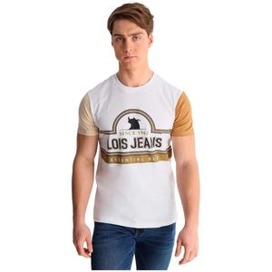 Lois Jeans 10774 T-shirt Met Korte Mouwen