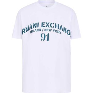 Armani Exchange 6rztlu-zj9jz Short Sleeve T-shirt Wit L Man