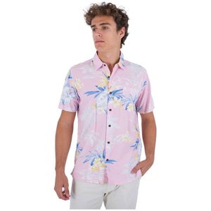 Hurley Rincon Short Sleeve T-shirt Roze M Man