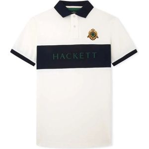 Hackett Heritage Panel Korte Mouw Poloshirt