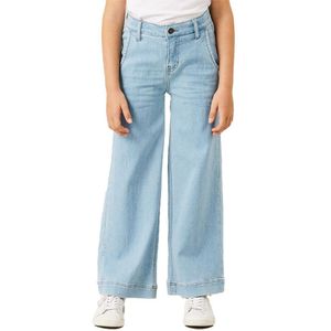 Name It Bella Wide Fit High Waist Jeans Blauw 9 Years Meisje