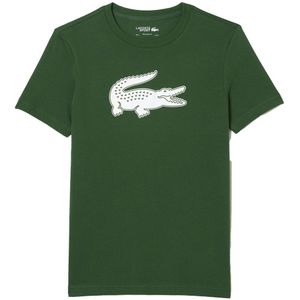 Lacoste Th2042-00 Short Sleeve T-shirt Groen XL Man