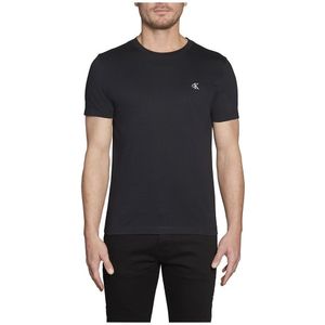 Calvin Klein Jeans Essential Slim Short Sleeve T-shirt Zwart 2XL Man
