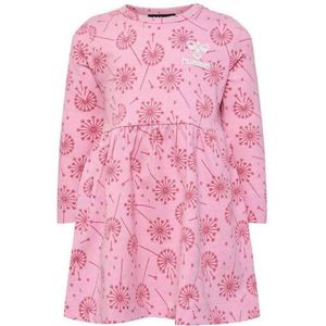 hummel - QUINNA - Jerseyjurk - Paardebloemenprint - Zachte Stretch Jersey