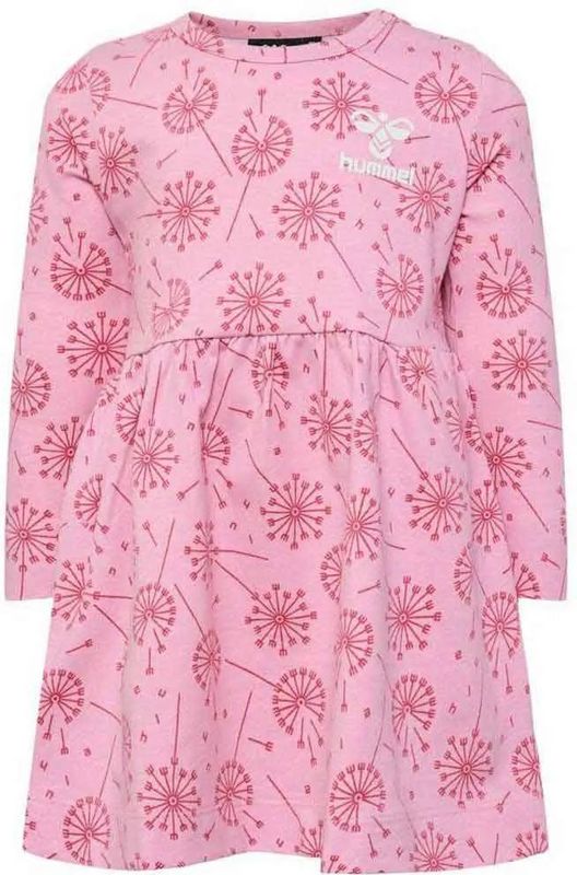 hummel - QUINNA - Jerseyjurk - Paardebloemenprint - Zachte Stretch Jersey