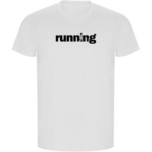 Kruskis Word Running Eco Short Sleeve T-shirt Wit L Man