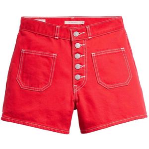 Levi´s ® 80s Mom Patch Pocket Denim Shorts Rood 29 Vrouw
