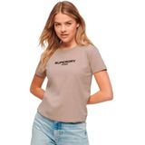 Superdry - Sport Luxe Graphic Fitted T-shirt - Korte Mouwen