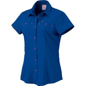 Trangoworld Crika Short Sleeve Shirt Blauw XS Vrouw