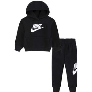 Nike Kids 66l135 Fleece Set Zwart 12 Months