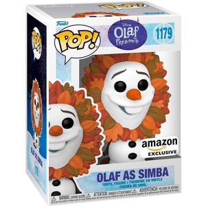 Funko Pop Disney Olaf Present Olaf As Simba Exclusive Veelkleurig