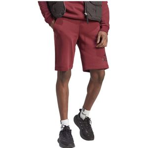 Adidas Essentials French Terry Graphic Shorts Rood L / Regular Man
