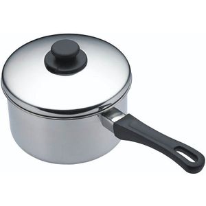 Kitchencraft Steelpan 1,25 Liter 16 Cm Rvs Zilver