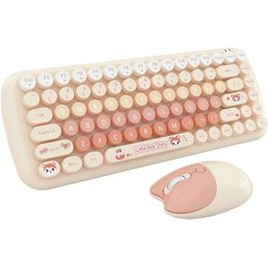 Mofii - Candy New - Draadloos Toetsenbord En Muis - Engels - 2.4Ghz