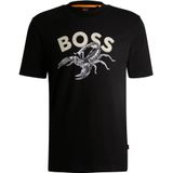 Boss - Bossfish 01 - T-shirt - Katoen - Zwart