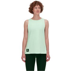 Mammut Massone Patch Sleeveless T-shirt Groen XL Vrouw