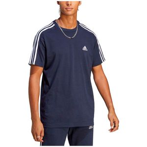 Adidas 3s Sj Short Sleeve T-shirt Blauw S / Regular Man