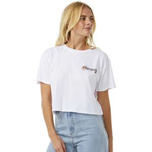 Rip Curl Dancing Crop T-shirt Met Korte Mouwen