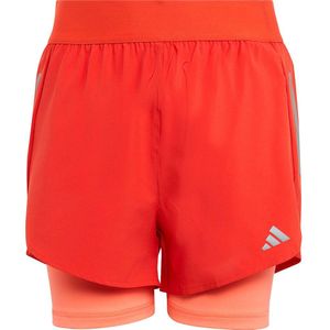 Adidas Run Shorts Rood 11-12 Years