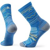 Smartwool - Bergketen Patroon - Sokken - Laguna Blauw - Licht Kussen - Pak van 1