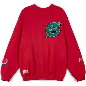 Grimey - Nablus Vintage - Sweatshirt - Dark Red