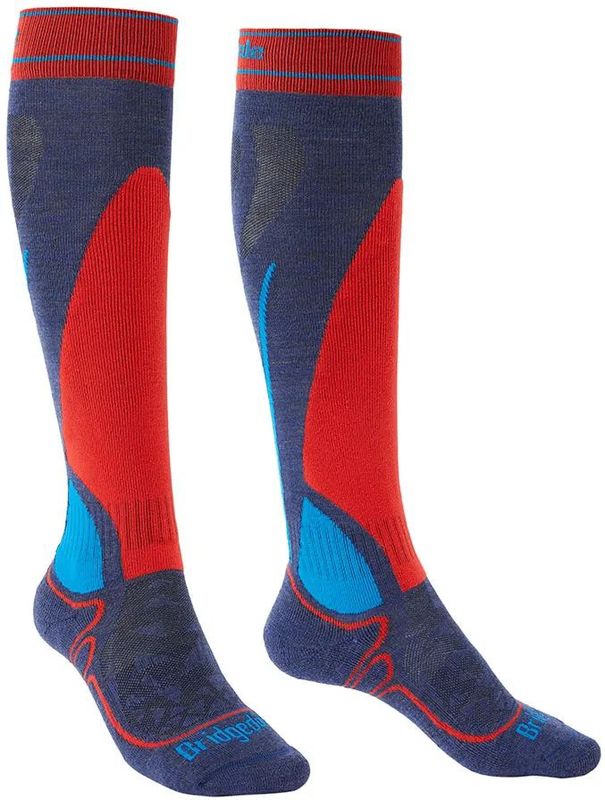 Bridgedale - Racer - Lange Sokken - Junior - Warmte-index 4/5 - Demping 3.5/5