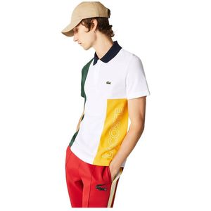 Lacoste Ph7223 Short Sleeve Polo Wit M Man