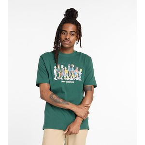 New Balance Athletics Relaxed Archive Walk T-shirt Met Korte Mouwen