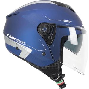Cgm - 126a Iper Open Helm - Zwart - HPT - Ergonomisch en Lichtgewicht