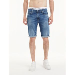 Calvin Klein Jeans Slim Fit Shorts Blauw 36 Man