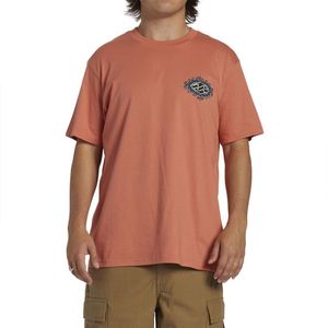 Billabong Crayon Wave Short Sleeve T-shirt Oranje M Man