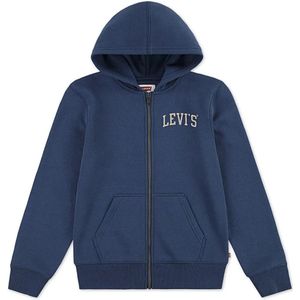 LEVI'S - Legendary Full Zip Hoodie - Marineblauw - Sweater met Capuchon