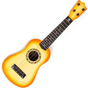 Eurekakids Realistic Ukulele With 4 Adjustable Strings 56 Cm Goud