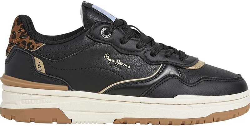 Pepe Jeans - Chester Supra - Sportschoenen - Zwart - Plat - Veters - Casual