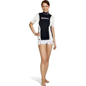 Mares Fire Skin 0.5 Mm She Dives Rashguard Met Korte Mouwen Voor Dames