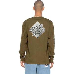 Santa Cruz Solitaire Dot T-shirt Met Lange Mouwen
