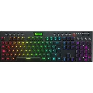 Redragon K618-rgb-sp Rd Draadloos Gamingtoetsenbord