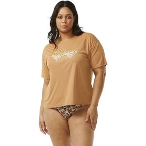 Rip Curl Sea Of Dreams Relaxed Upf Rashguard Met Korte Mouwen Voor Dames