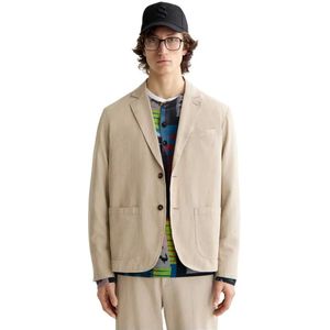 Scotch & Soda Relaxed Fit Linen Twill Blazer