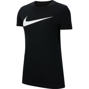 Nike Dri Fit Park Short Sleeve T-shirt Zwart L Vrouw