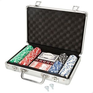 Cb Games Poker Set 314 Pieces With Briefcase Board Game Transparant