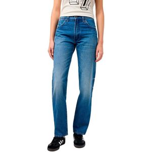 Wrangler 112350732 Sunset Regular Fit Jeans Blauw 29 / 32 Vrouw